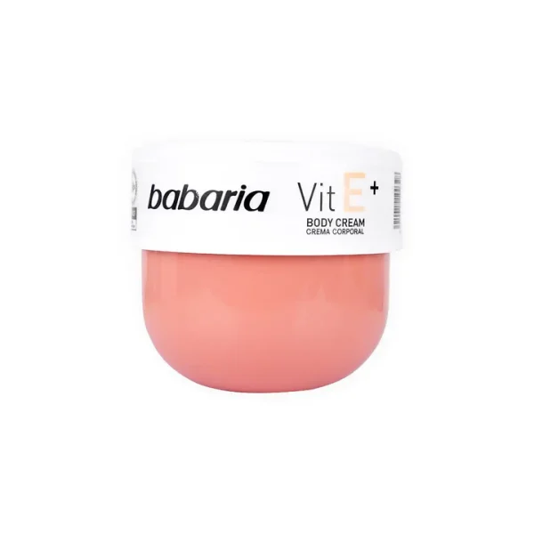 کرم بدن ویتامین E باباریا Babaria Body Vitamin E+ Cream corporal 400ml