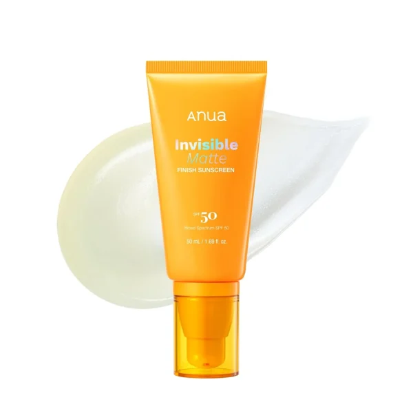 ضد آفتاب مات‌کننده و نامرئی آنوا Invisible Matte Finish Sunscreen 50ml