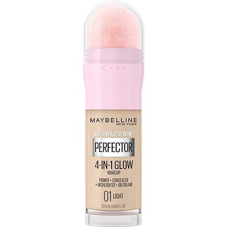 کرم 4 در 1 میبلین مدل Instant Age Rewind Perfector (تینت پوست درخشان)
