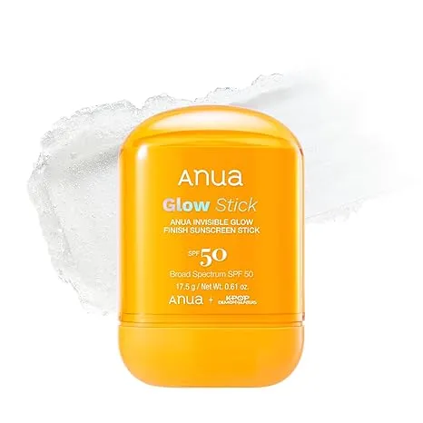 ضد آفتاب استیکی بی رنگ و درخشان کننده آنوا Invisible Glow Finish Sunstick