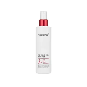 اسپری ضد لک و جوش قوی بدن مدی کیوب Red Clear Cica Body Mist 200ml