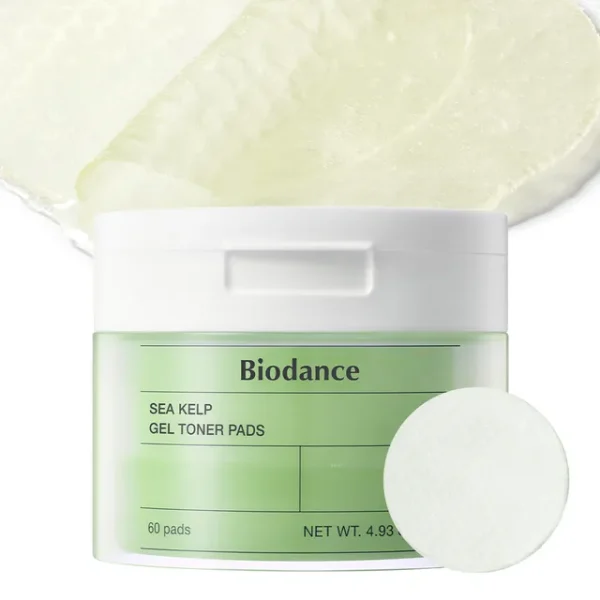 ژل تونر پد ضد جوش جلبک دریایی بیودنس Sea Kelp Gel Toner Pads
