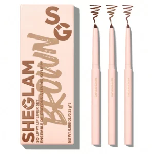 ست 3 عددی مداد لب شیگلم So Lippy Lip Liner Set مدل Espresso Kisses 