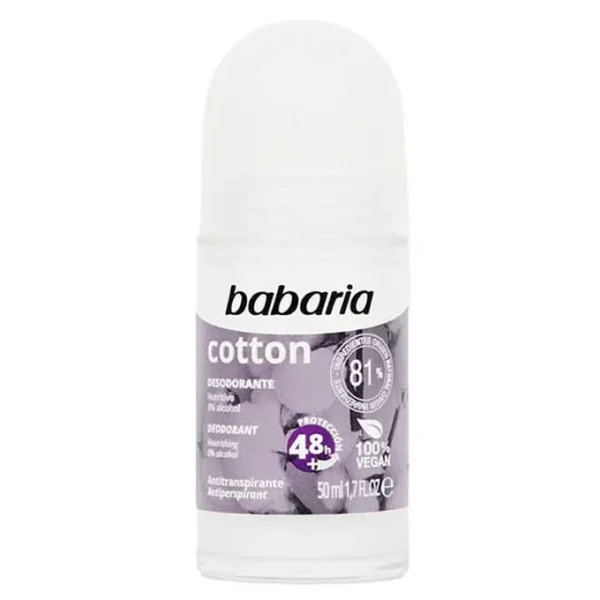 رول ضد تعریق مدل Cotton باباریا حجم 50 میل