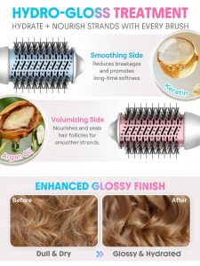 برس حرارتی شیگلم مدل Cool Shield Blowout Brush Pro (EU Plug)