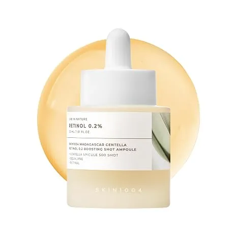 سرم بوستر رتینول 0.2% اسکین 1004 (Retinol 0.2% Boosting Shot Ampoule 30ml)