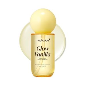 بادی میست و عطر مو مدی کیوب مدل Glow Vanilla حجم 100 میل