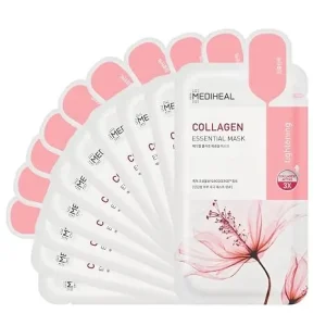 ماسک لیفت کننده کلاژن مدی هیل Mediheal Collagen Essential Sheet Mask [بسته 10تایی/تک ورقه ای]