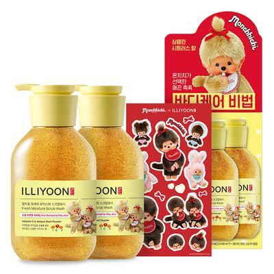شوینده و اسکراب بدن ایلیون آبرسان و لایه بردار Fresh Moisture حجم 400 میل