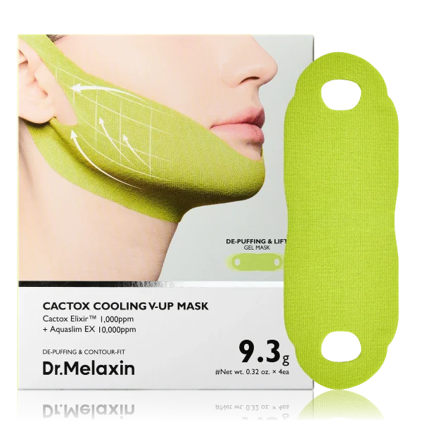 ماسک لیفتینگ و خنک کننده فک و غبغب دکتر ملاکسین Dr.Melaxin Cactox Cooling V-UP Mask