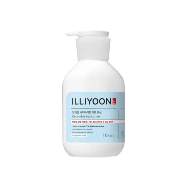 لوسیون سرامید پوست‌های خشک و حساس ایلیون Ceramide Ato Lotion (10-free)