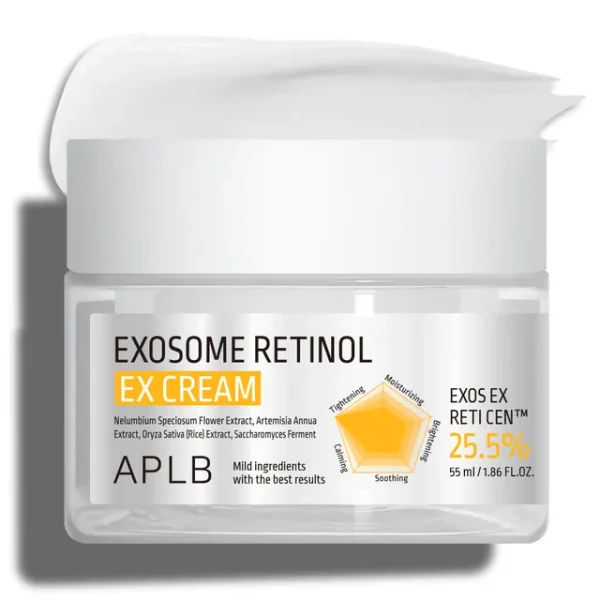 کرم رتینول اگزوزوم ضد چروک و جوانساز ای پی ال بی APLB - Exosome Retinol EX Cream