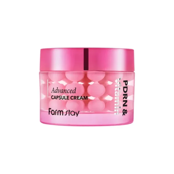 کرم کپسولی آبرسان و جوانساز PDRN فارم استی PDRN & VITAMIN ADVANCED CAPSULE CREAM 55ml