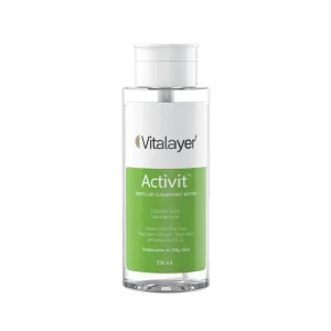 محلول پاک کننده آرایش میسلار اکتی ویت ویتالیر Vitalayer Activavit Micellar Water