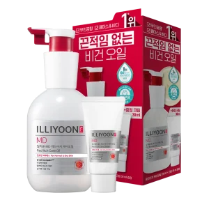 ست روغن و کرم ضد قرمزی و خارش ایلیون Illiyoon Red Ichi Oil + Cream