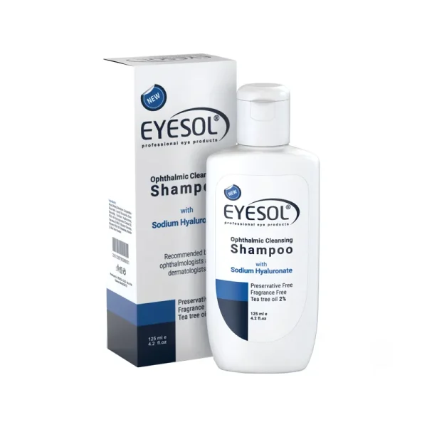 شامپو تخصصی پلک و مژه آیسول Eyesol Blepharitis Cleanser
