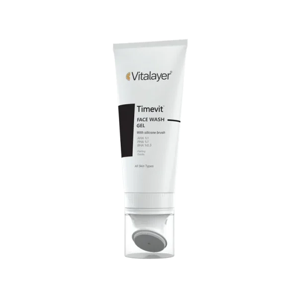 ژل براش شستشوی صورت تایم ویت ویتالیر Time Vit Facial Wash Gel