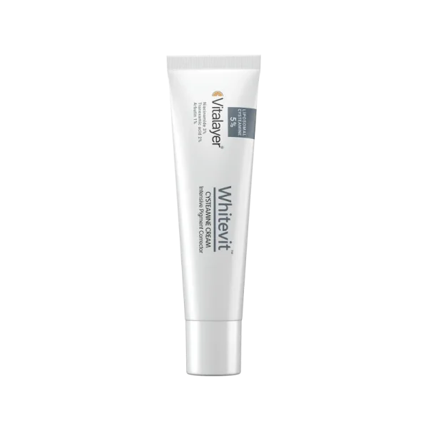 کرم ضدلک و روشن کننده قوی سیستئامین 5% وایت ویت ویتالیر White Vit Cysteamine 5% Cream