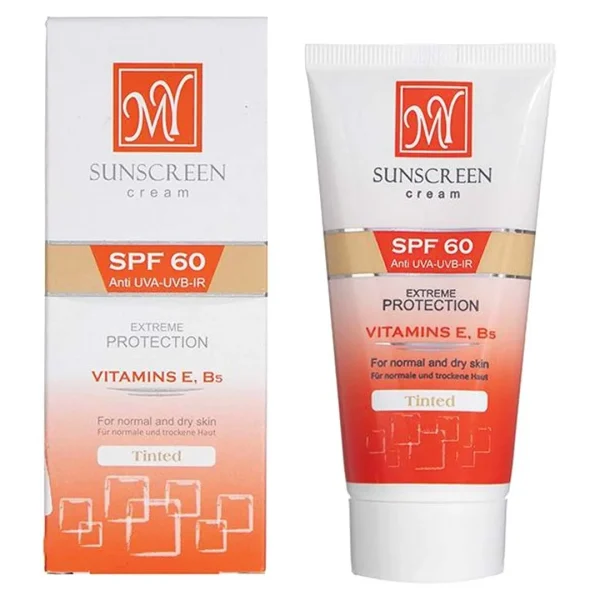 کرم ضد آفتاب رنگی SPF60 مای