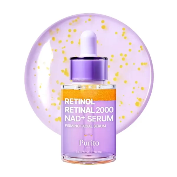 سرم ضد چروک و جوانساز رتینول و رتینال پیوریتو سئول Retinol Retinal 2000 NAD+ Serum