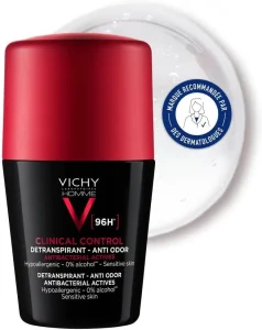 مام دئودورانت ضد تعریق Clinical Control ویشی Vichy Homme Clinical Control 96h