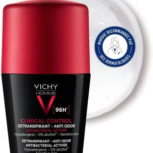 مام دئودورانت ضد تعریق Clinical Control ویشی Vichy Homme Clinical Control 96h