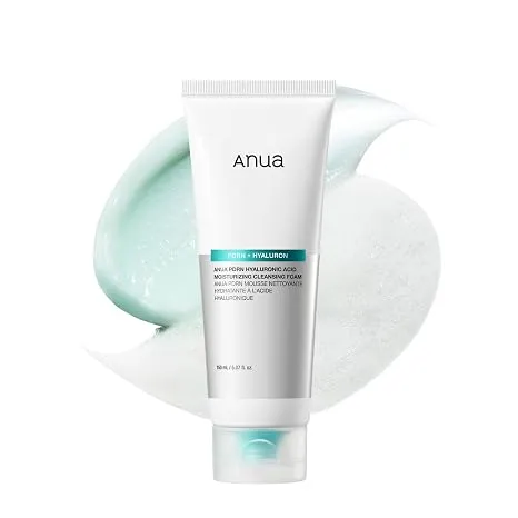 فوم شستشوی PDRN و هیالورونیک اسید آنوا PDRN Hyaluronic Acid Moisturizing Cleansing Foam