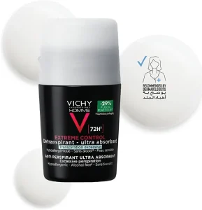 مام دئودورانت ضد تعریق آقایان ویشی Vichy Homme Anti-Perspirant 72H