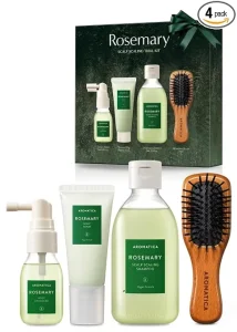 ست مسافرتی مراقبت از مو رزماری آروماتیکا AROMATICA Rosemary Scalp Scaling Trial Kit [4 محصول]