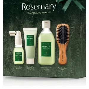ست مسافرتی مراقبت از مو رزماری آروماتیکا AROMATICA Rosemary Scalp Scaling Trial Kit [4 محصول]