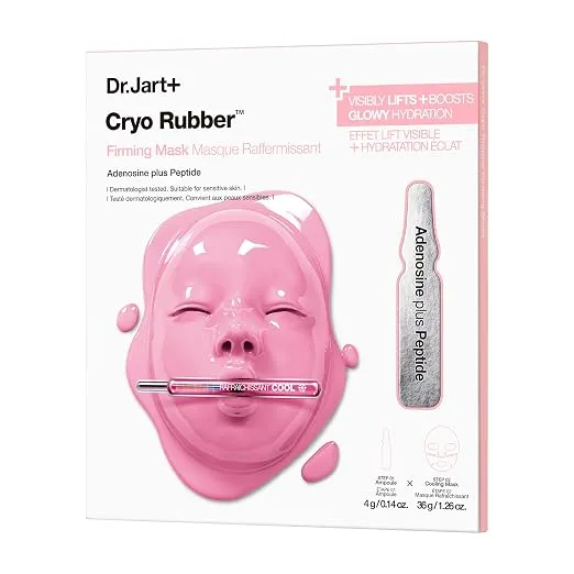 ماسک دو مرحله ای جوانساز کریو رابر دکتر جارت Cryo Rubber firming mask masque raffermissant