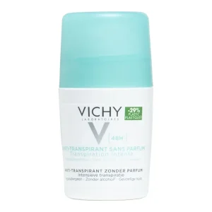 مام دئودورانت ضد تعریق درمانی بدون بو ویشی Vichy Anti-Transpirant Sans Parfum Traitement 48H