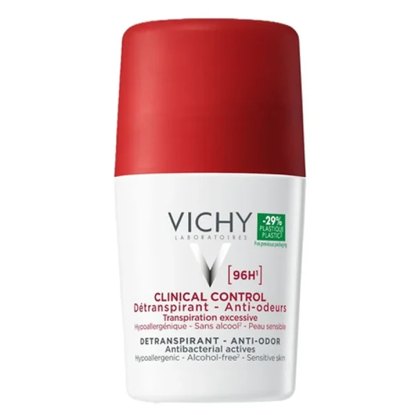 مام دئودورانت ضد تعریق کلینیکال کنترل ویشی Vichy Antiperspirant Clinical Control 96H