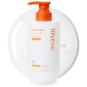 شامپو ضد ریزش و حجم دهنده لیلیوئه Grow Turn 3D Volume Shampoo 500g