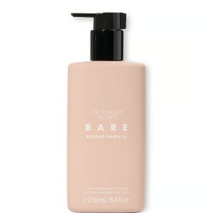 لوسیون بدن ویکتوریا سیکرت مدل بَیر سوید وانیلا (Bare Sueded Vanilla) حجم 250 میل