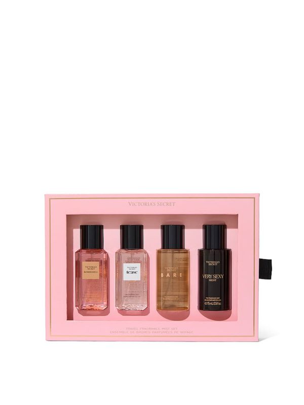 ست هدیه مینی بادی میست ویکتوریا سیکرت (Mini Fine Fragrance Mist 4-Piece Gift Set)