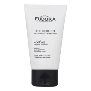 مراقبت پوست و مو 61 کرم ضد آفتاب بدون رنگ ادورامکس SPF 50 مدل Age Perfect