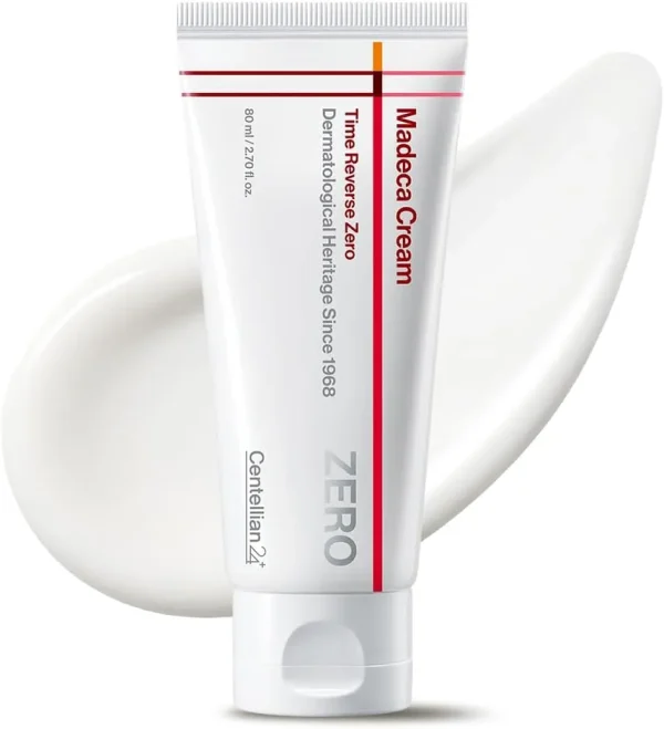 کرم آبرسان و ترمیم کننده مادکا سنتلیان 24 Madeca Cream Time Reverse Zero [80ml]