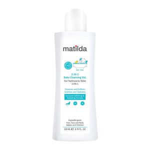 ژل شستشوی 2 در 1 کودک 200 میلی لیتر Matilda