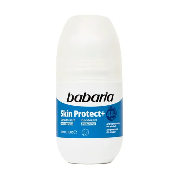 رول ضد تعریق با حجم 50 میلی لیتر مدل Skin Protect+ باباریا