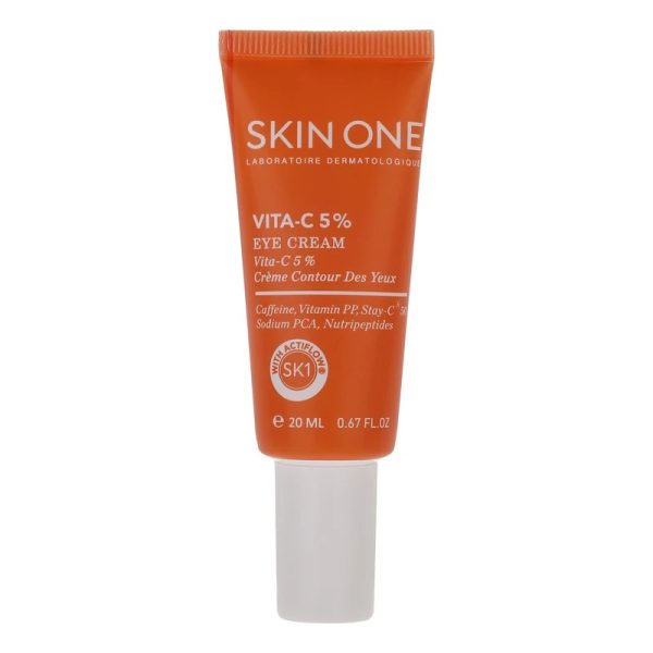 کرم دور چشم اسکین وان مدل Vitamin C
