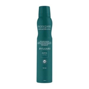 اسپری خوشبو کننده بدن مردانه بادی کر مدل Bvlgari Aqva Pour Homme حجم 200 میلی‌لیتر