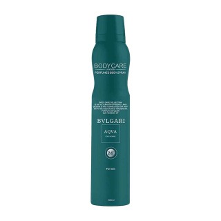 اسپری خوشبو کننده بدن مردانه بادی کر مدل Bvlgari Aqva Pour Homme حجم 200 میلیلیتر