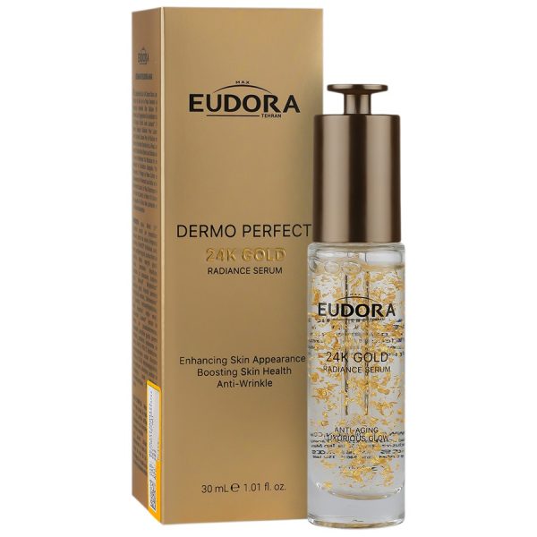 سرم طلا درمو پرفکت ادورا مکس (Eudora Dermo Perfect Gold Radiance Serum)