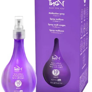 مراقبت پوست و مو 70 اسپری مو 10 کاره مولتی اکشن آی ان جی حجم 250 میل
