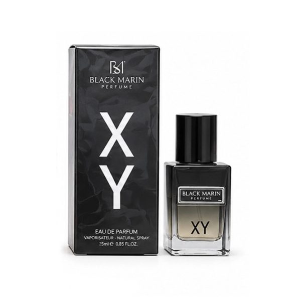 ادوپرفیوم شرکتی جیبی مردانه بلک مارین مدل X Y حجم 25 میلیلیتر