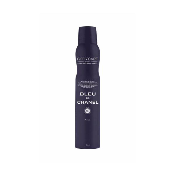 اسپری خوشبو کننده 24 ساعته مردانه بادی کر رایحه بلو دو شانل (Bleu de Chanel)