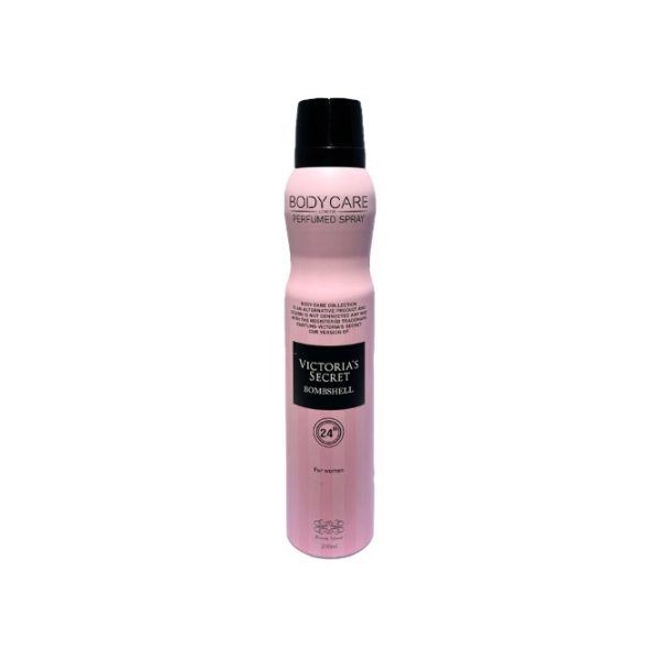 اسپری خوشبو کننده بدن زنانه بادی کر رایحه ویکتوریا سکرت بامشل (Body Care Bombshell)