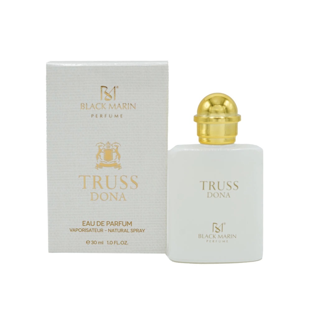 عطر شرکتی کیفی زنانه بلک مارین مدل TRUSS DONA حجم 30 میل