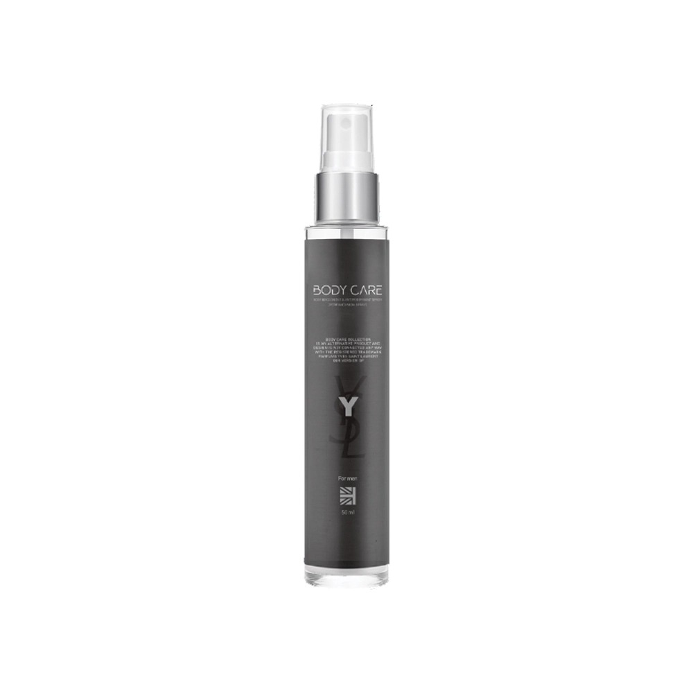 مام اسپری عطری مردانه بادی کر مدل Y رایحه ایو سن لورن (YSL Y) حجم 50 میل